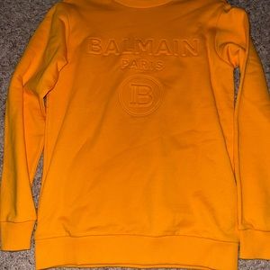 Balmain Sweatshirt 16Y Orange